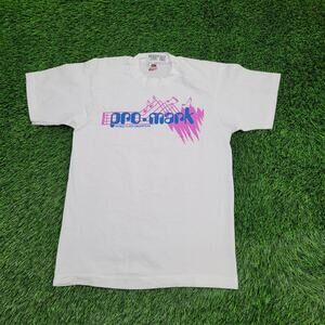 Vintage 90s ProMark Drumsticks Shirt Womens S/M 18x25 White